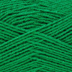 King Cole Glitz DK 100g Christmas Green (3371)